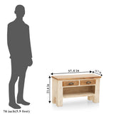 Coffee Table Wooden  — HARLEM ( Two-Toned)