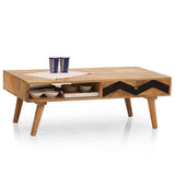 Coffee Table Wooden  — Herringbone