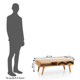 Coffee Table Wooden  — Herringbone