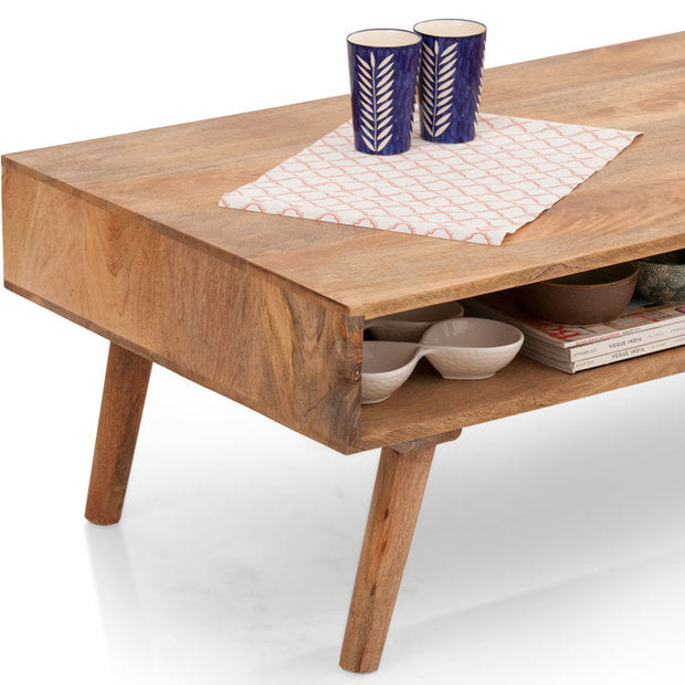 Coffee Table Wooden  — Herringbone