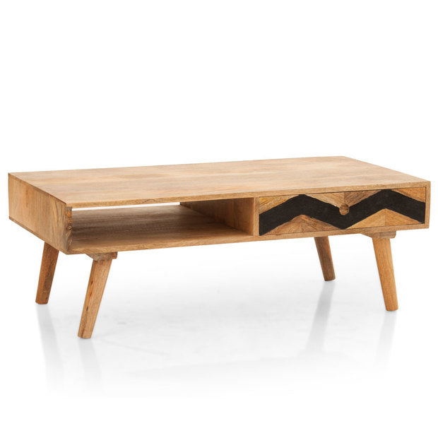 Coffee Table Wooden  — Herringbone