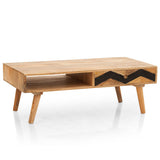 Coffee Table Wooden  — Herringbone