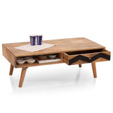 Coffee Table Wooden  — Herringbone