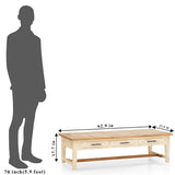 Coffee Table Wooden (Wide)  — TUCSON