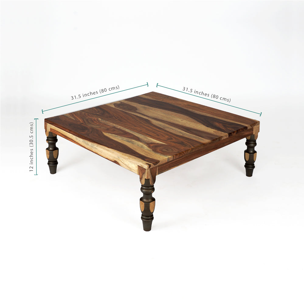Coffee Table Wooden — Supine (Square)