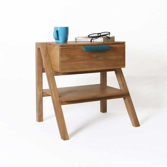Bedside Table Wooden — Idyllic