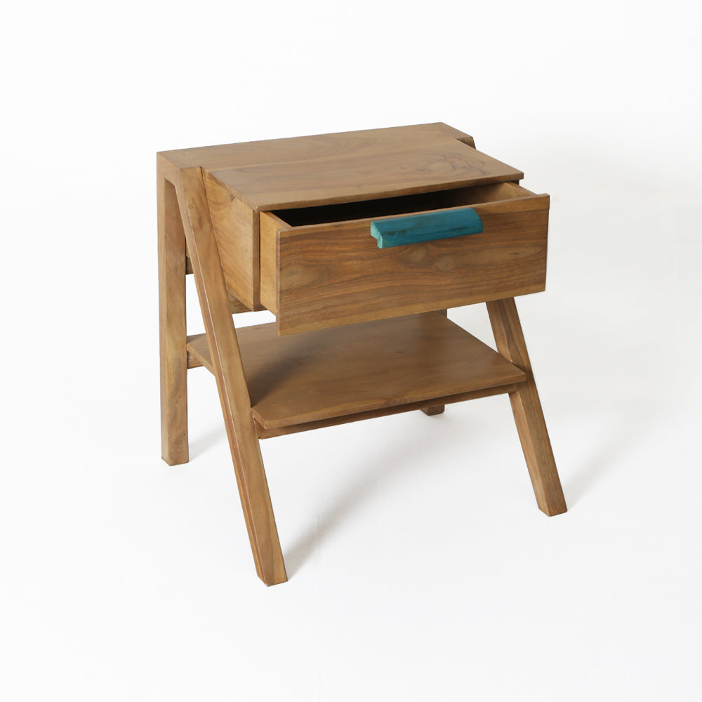 Bedside Table Wooden — Idyllic Secondary image