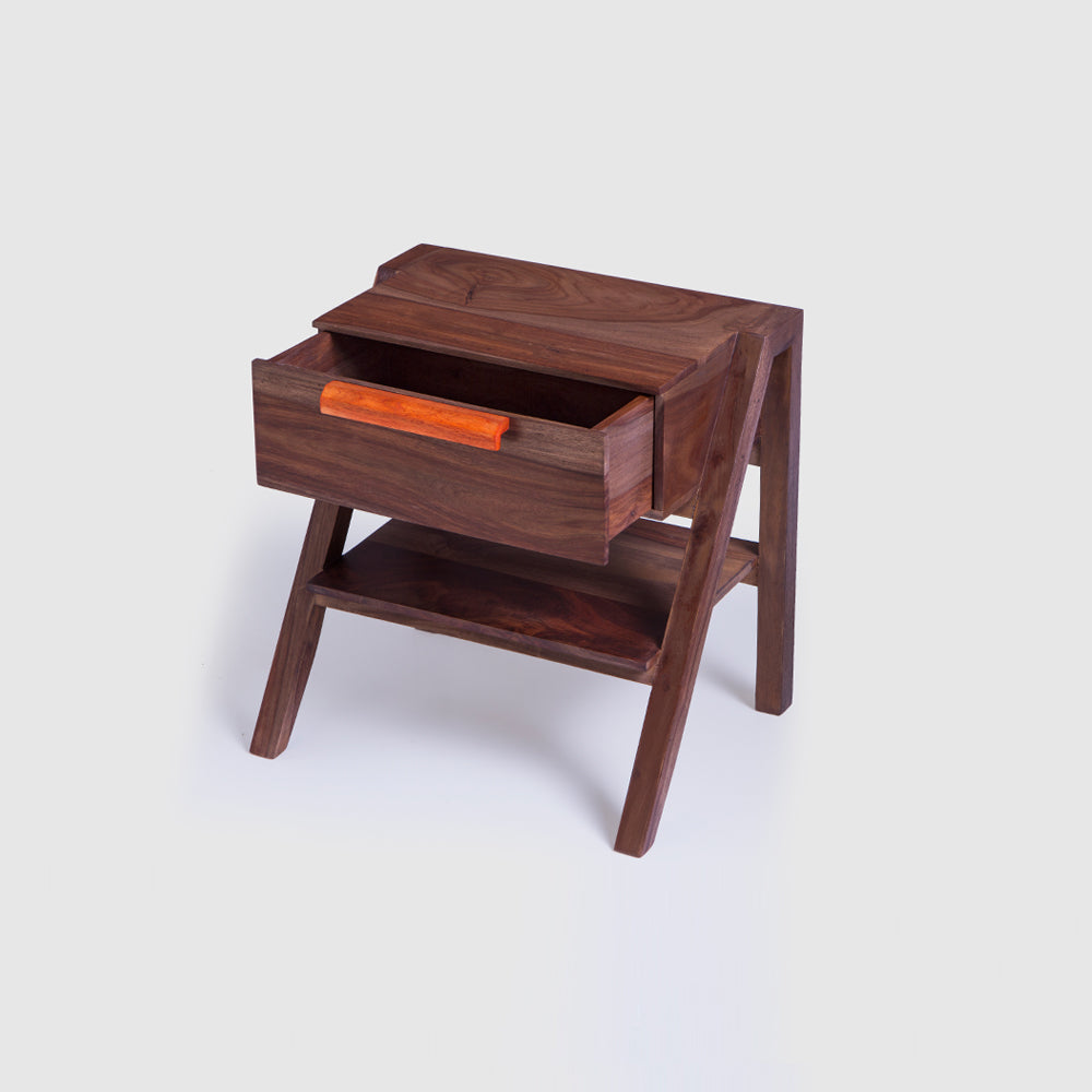 Bedside Table Wooden — Idyllic