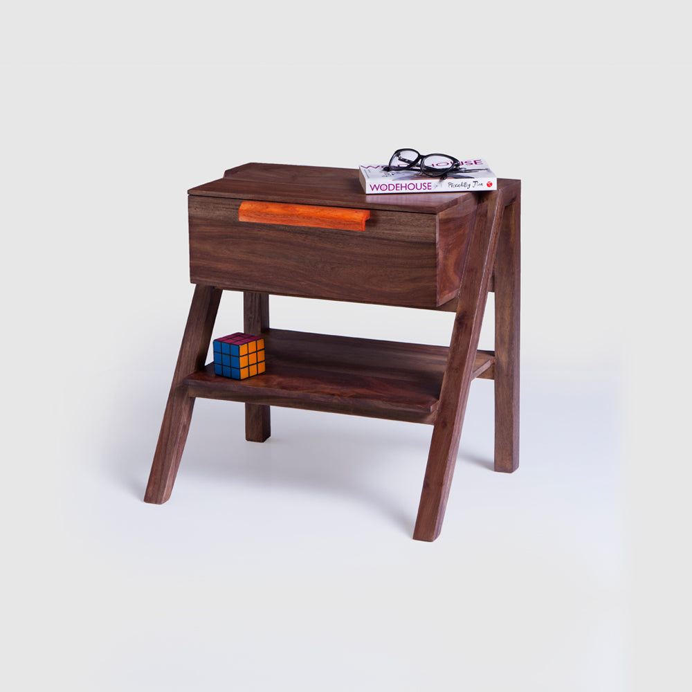 Bedside Table Wooden — Idyllic