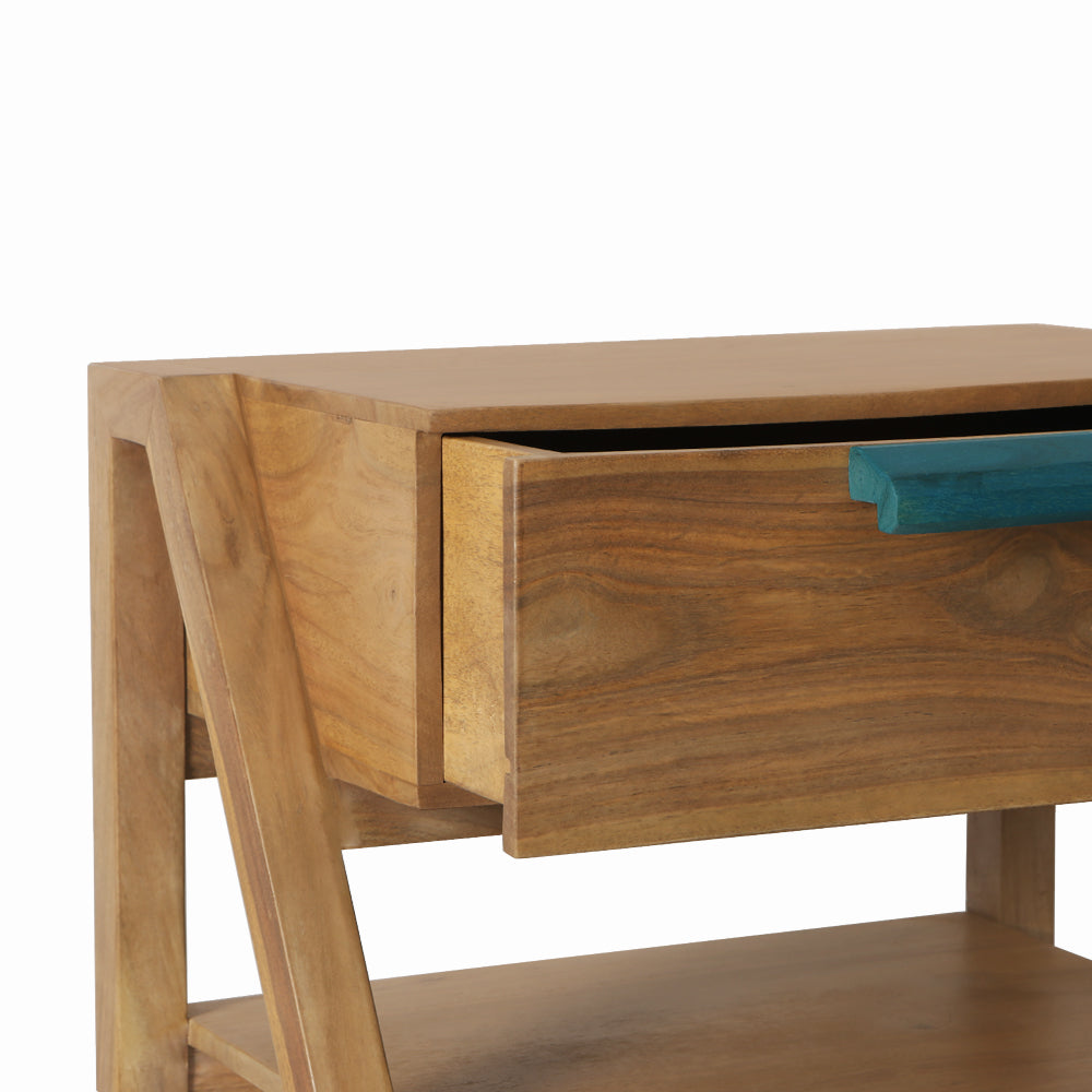 Bedside Table Wooden — Idyllic