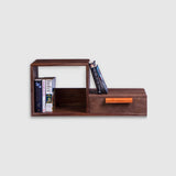 Bookcase Wooden — Idyllic ( Walnut ) Wall Shelf