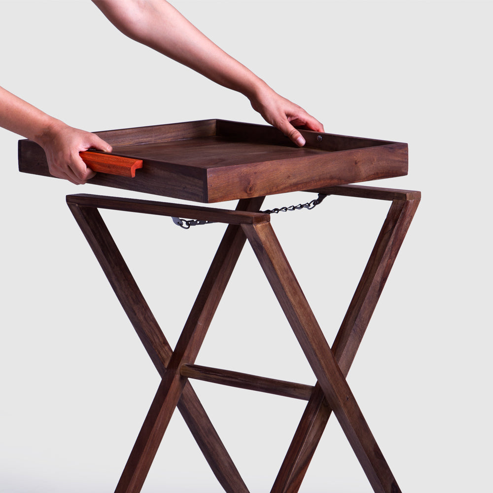 Table Wooden — Idyllic Butler (Walnut) Secondary image