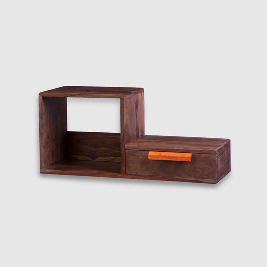 Bookcase Wooden — Idyllic ( Walnut ) Wall Shelf