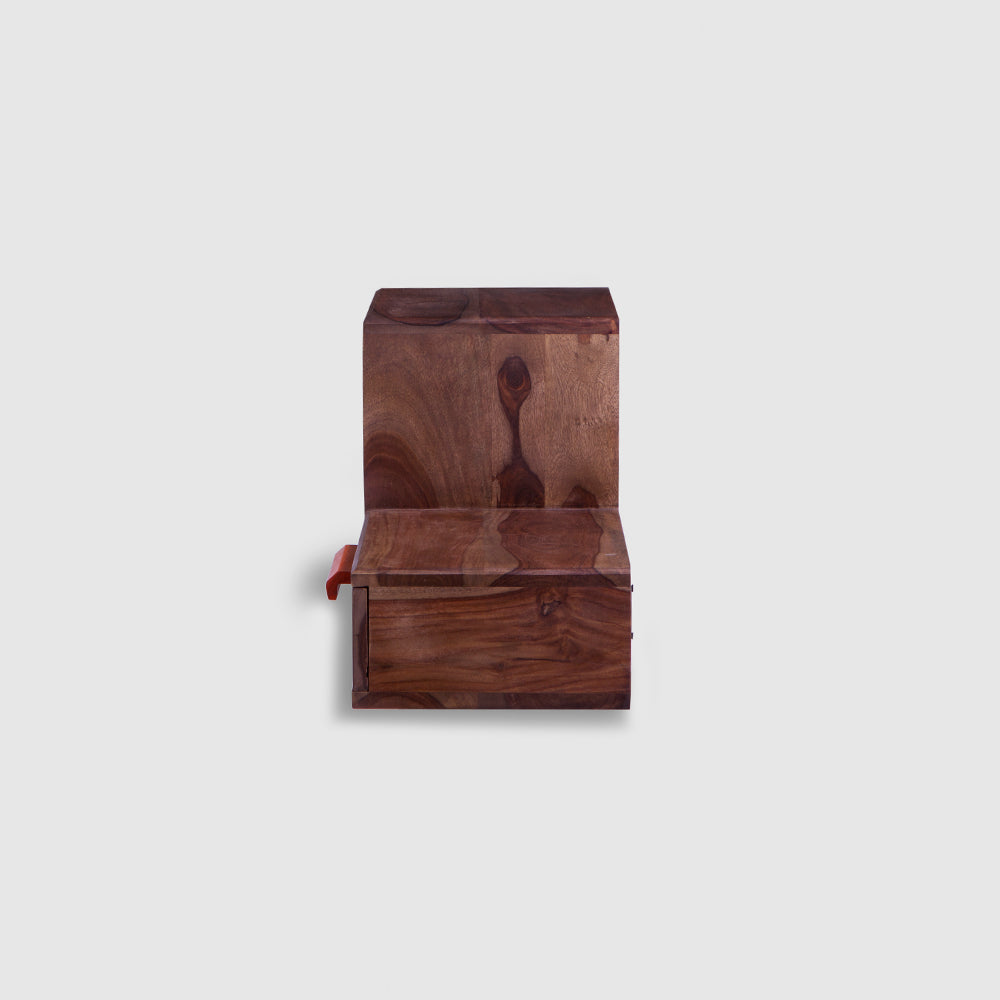 Bookcase Wooden — Idyllic ( Walnut ) Wall Shelf