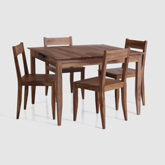 Dining Table Wooden — Tangerine (Four Seater)