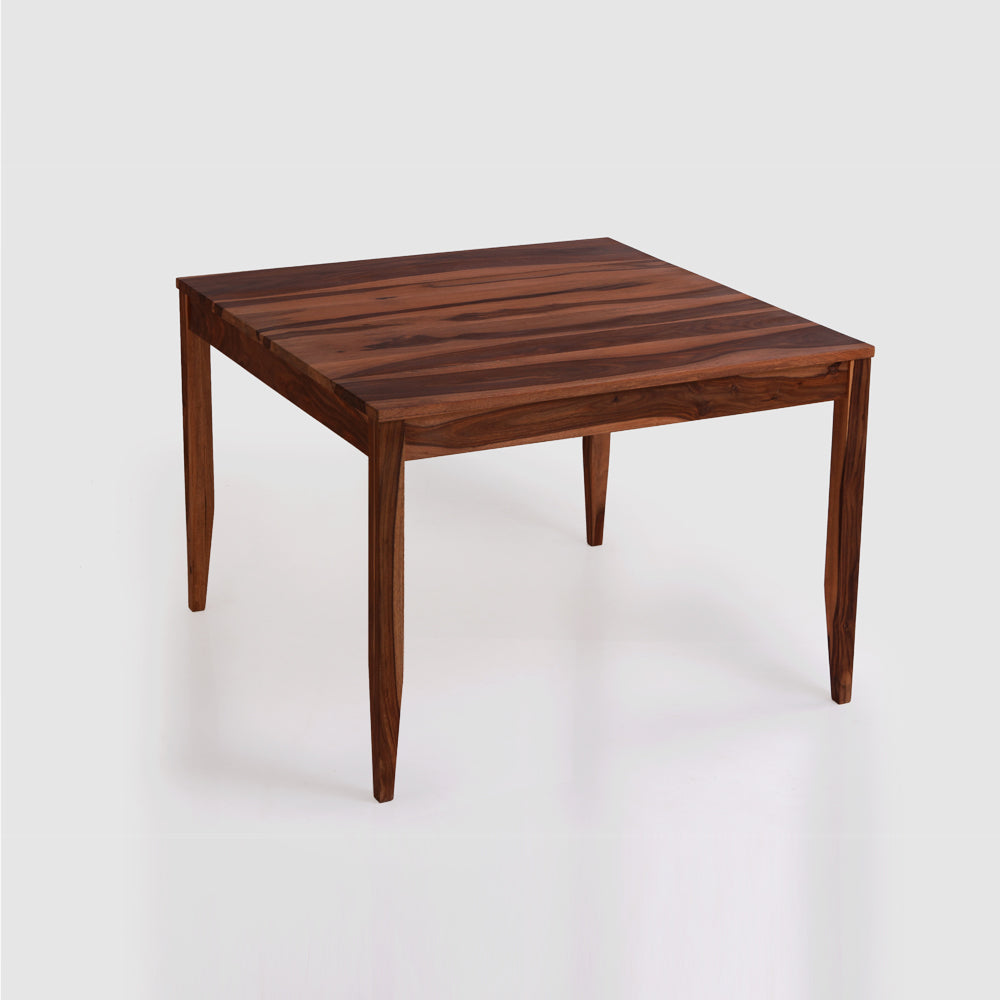 Dining Table Wooden — Tangerine (Four Seater)