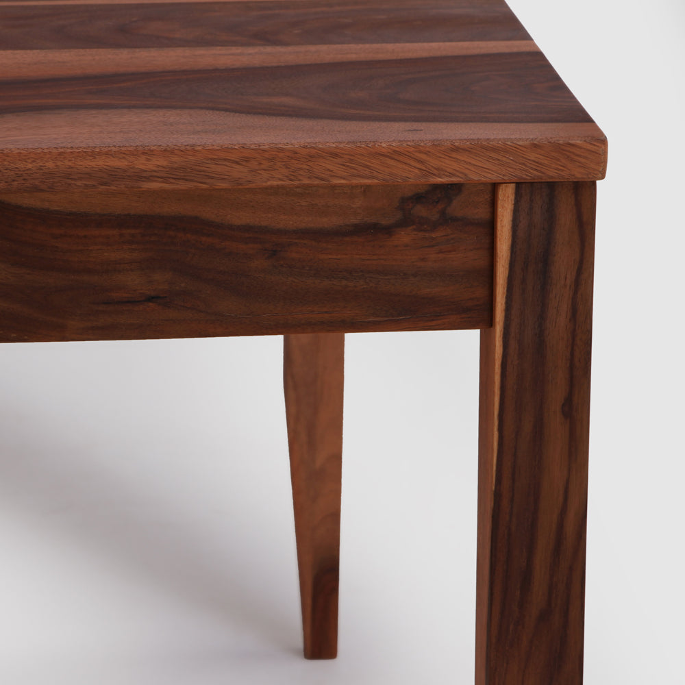 Dining Table Wooden — Tangerine (Four Seater)
