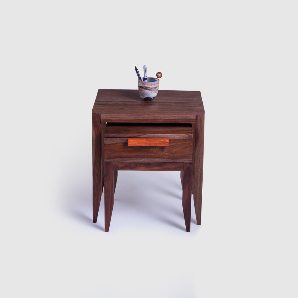 Nested Tables Wooden — Idyllic (Walnut)