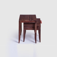 Nested Tables Wooden — Idyllic (Walnut)