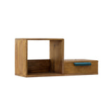 Bookcase Wooden — Idyllic (T) Wall Shelf