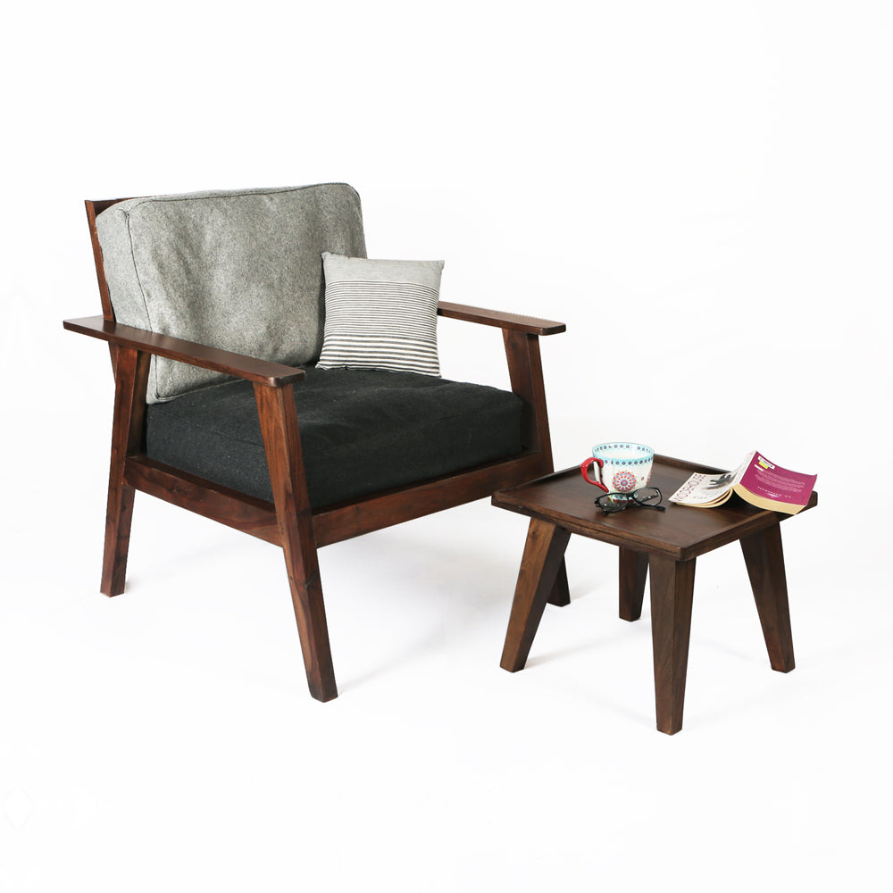 Easy Chair Wooden — REPOSE Secondary image
