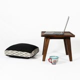 Solo Stool Wooden — Ikat