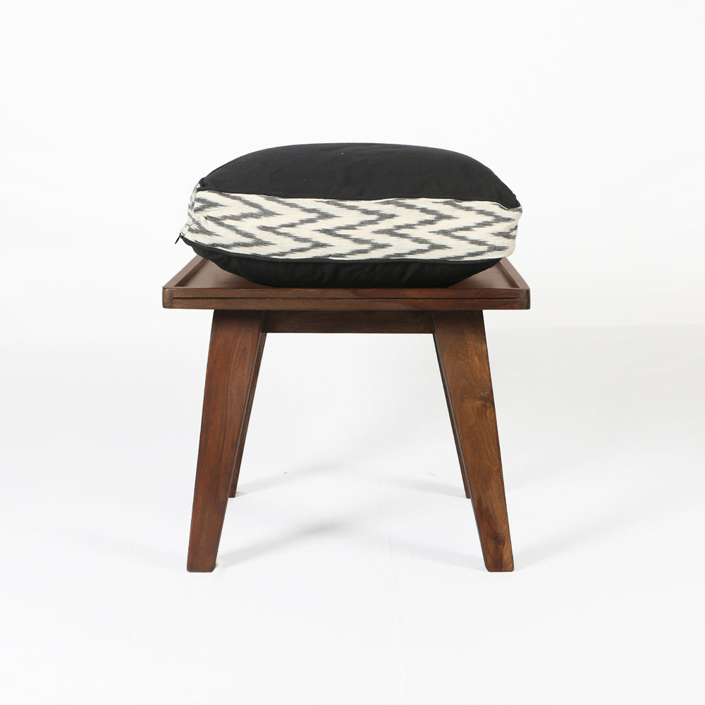 Solo Stool Wooden — Ikat