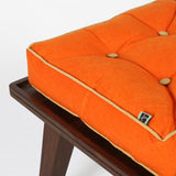 Solo Stool Wooden — ORANGE