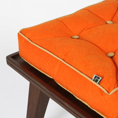 Solo Stool Wooden — ORANGE