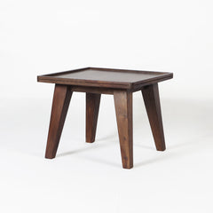 Solo Stool Wooden — ORANGE