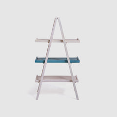 Floor Shelf Wooden — TIER ( Orange )